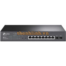 Bộ chia mạng TP-Link JetStream 10-Port Gigabit Smart Switch with 8-Port PoE+ TL-SG2210MP