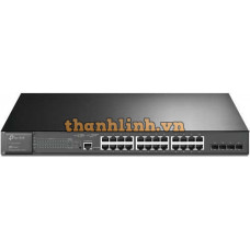 Bộ chia mạng TP-Link JetStream 28-Port Gigabit L2+ with 24-Port PoE+ TL-SG3428MP