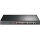 Bộ chia mạng 24-Port 10/100 Mbps + 2-Port Gigabit Rackmount Switch with 24-Port PoE+ TP-Link TL-SL1226P