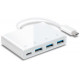 SuperSpeed - Ultra Compact 3.0 USB-C 4-Port Portable Hub TP-Link UC430