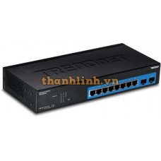8-port Gigabit Web Smart Switch w/ 2 Shared SFP Slots Trendnet TEG-082WS