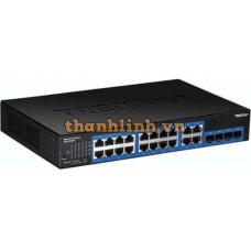 20-Port Gigabit Web Smart Switch Trendnet TEG-204WS