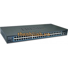 48-Port 10/100Mbps Web Smart Switch w/ 4 Gigabit Ports and 2 SFP Slots Trendnet TEG-2248WS