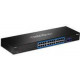 24-Port Gigabit Switch with 2 x 10G SFP+ Slots Trendnet TEG-30262