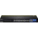 24-Port 10/100Mbps Web Smart Switch w/ 4 Gigabit Ports and 2 SFP Slots Trendnet TEG-424WS