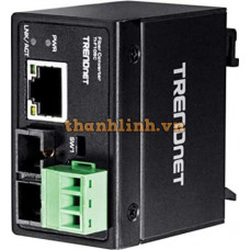 Hardened Industrial 100Base-FX Multi-mode SC Fiber Converter ( 2KM ) Trendnet TI-F10SC
