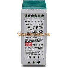 24V 60W Output Industrial DIN-Rail Power Supply Trendnet TI-M6024