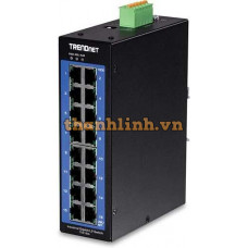 5-Port Industrial Gigabit PoE + DIN-Rail Switch Trendnet TI-PG50