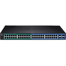 48-Port Gigabit POE+ Layer 2 Switch with 4 shared SFP slots Trendnet TL2-PG484