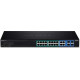 20-port Gigabit Web Smart POE+ Switch w/ 2 Shared SFP Slots ( 16 PoE+ , 2SFP ) ( 185W ) Trendnet TPE-1620WS