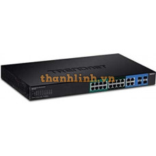 20-Port Gigabit Web Smart UPoE Switch ( 370W ) Trendnet TPE-204US