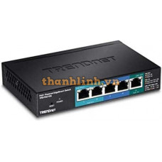 5-Port Gigabit PoE+ Powered EdgeSmart Switch with PoE Pass Through ( 15W ) Trendnet TPE-P521ES