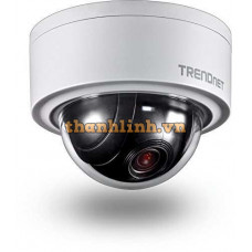 Camera quan sát Indoor / Outdoor 3MP H.265 Motorized Dome Network Camera Trendnet TV-IP420P