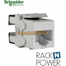 Ổ cắm âm tường CAT 5e , UTP Keystone Jack , White DCEKYSTUWT