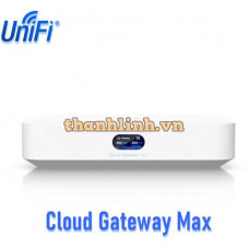 Thiết bị Ubiquiti UniFi Cloud Gateway Max | Uplink 2.5G | 30+ Thiết bị | 300+ User | NVR storage | Cloud Controller