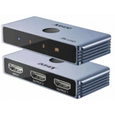 Bộ chuyển mạch 2 chiều HDMI 2.0 2 vào 1 ra hỗ trợ 8K Jasoz T-G175