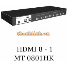 Bộ chia HDMI 8 ra 1 có KVM MT-VIKI MT-0801HK