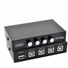Bộ chia máy in 1 ra 4 cổng USB Mt-Viki MT-1A4B-CF