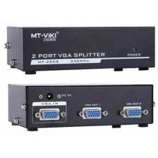 Bộ chia VGA 1 ra 2 (350Mhz) Mt-Viki MT-3502