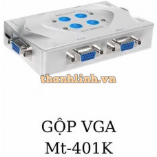Bộ chia VGA 4 ra 1 có KVM MT-VIKI MT-401K-L