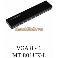 Bộ chia VGA 8 ra 1 có KVM MT-VIKI MT-801UK-L