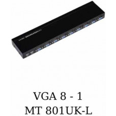 Bộ chia VGA 8 ra 1 có KVM MT-VIKI MT-801UK-L