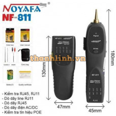 Bộ Test dây, dò dây cáp mạng, cáp thoại NOYAFA NF‑811