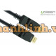 Cáp HDMI 3m đầu xoay 180 độ hỗ trợ full HD 4Kx2K chính hãng Ugreen 10127 cao cấp