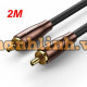 Cáp âm thanh Audio Coaxial RCA to RCA bọc Nynol dài 2M Ugreen 10190
