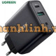 Sạc Tường Ugreen 36W (A+C) EU (Đen) 10217