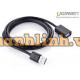 Cáp USB 2.0 nối dài 1,5m chính hãng Ugreen 10315 cao cấp