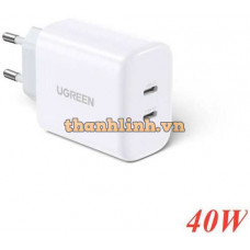 Sạc Nhanh Ugreen USB-C 40W EU 10343