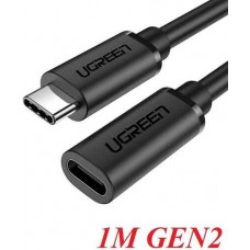 Cáp nối dài USB Type-C 3.1 GEN2 (Male/Female) hỗ trợ 4k@60hz dài 1m Ugreen 10387 cao cấp