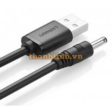 Ugreen 10658 3M Màu xanh dương Cáp Usb 2.0 Sang Type-C mạ vàng US141 20010658