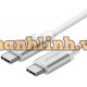 Ugreen 10679 1,5M màu Trắng Cáp USB Type-C 3.1 đầu nhôm US161 20010679