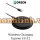Sạc không dây cho điện thoại thông minh màu đen Ugreen 15112