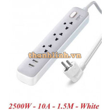 Ổ cắm điện đa năng 6 in 1 AC GaN Power Strip Ugreen 15143 cao cấp (EU Plug)