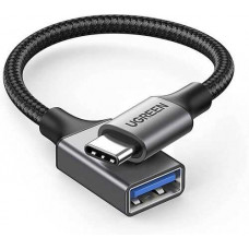 Cáp OTG Ugreen USB-C Male to USB-A 3.0 Female (Đen) 15305