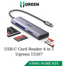 Đầu đọc thẻ USB - C hỗ trợ SD/TF/CF 3.0/MS Ugreen 15307 CM627