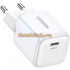 Sạc nhanh Ugreen Nexode GaN 30W Mỹ (Xám không gian) 15326