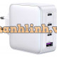 Sạc Nhanh Ugreen Nexode 100W 4 Cổng PD GaN US (Trắng) 15337