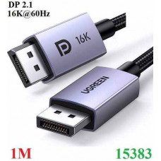 Cáp Displayport to Displayport 2.1 dài 1M độ phân giải 16K@60Hz HDR Ugreen 15383 cao cấp