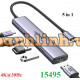 Hub USB Type-C 5 trong 1 ra HDMI 4K@30Hz, USB 2.0, USB 3.0, Sạc PD 100W Ugreen 15495 cao cấp