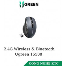 Chuột không dây bluetooth + wireless 2.4ghz Ugreen 15508 MU006