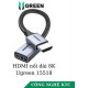 Cáp HDMI 2.1 nối dài 15cm chuẩn 8K Ugreen 15518