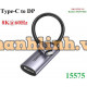 Cáp chuyển đổi USB Type-C to DP hỗ trợ 8K@60Hz chính hãng Ugreen 15575 bọc nhôm cao cấp