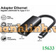 Cáp chuyển đổi USB Type-C 3.1 to Lan Gigabit 10/100Mbps Ugreen 15633 cao cấp