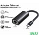 Cáp chuyển đổi USB Type-C 3.1 to Lan Gigabit 10/100Mbps Ugreen 15633 cao cấp