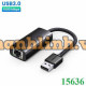 Cáp chuyển đổi USB-A 3.0 to Lan Gigabit 10/100/1000Mbps Ugreen 15636 cao cấp