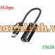 Cáp chuyển đổi USB-A & Type-C 3.0 to Lan Gigabit 10/100/1000Mbps Ugreen 15638 cao cấp